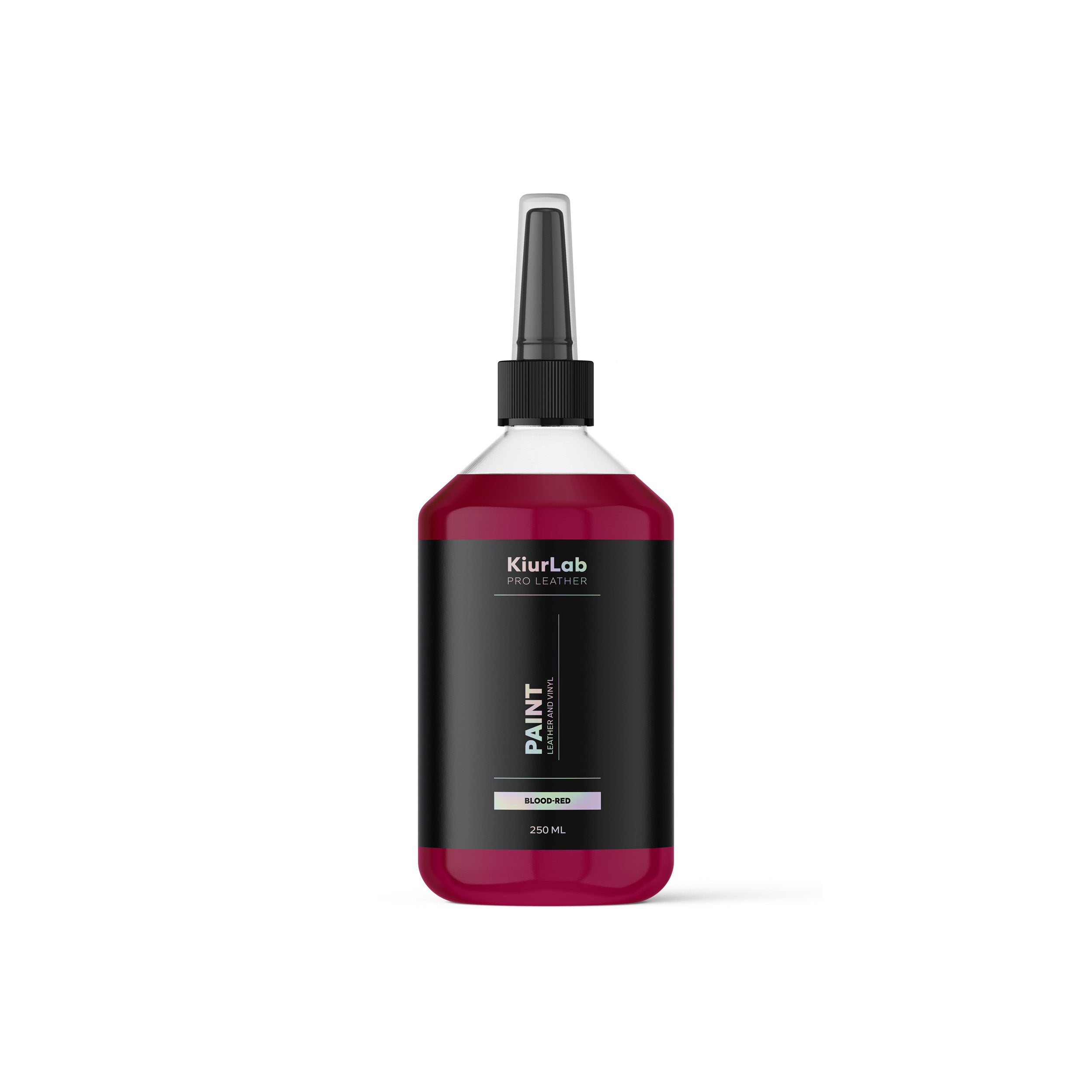 KiurLab Lederfarbe Blutrot – 250 ml Flasche