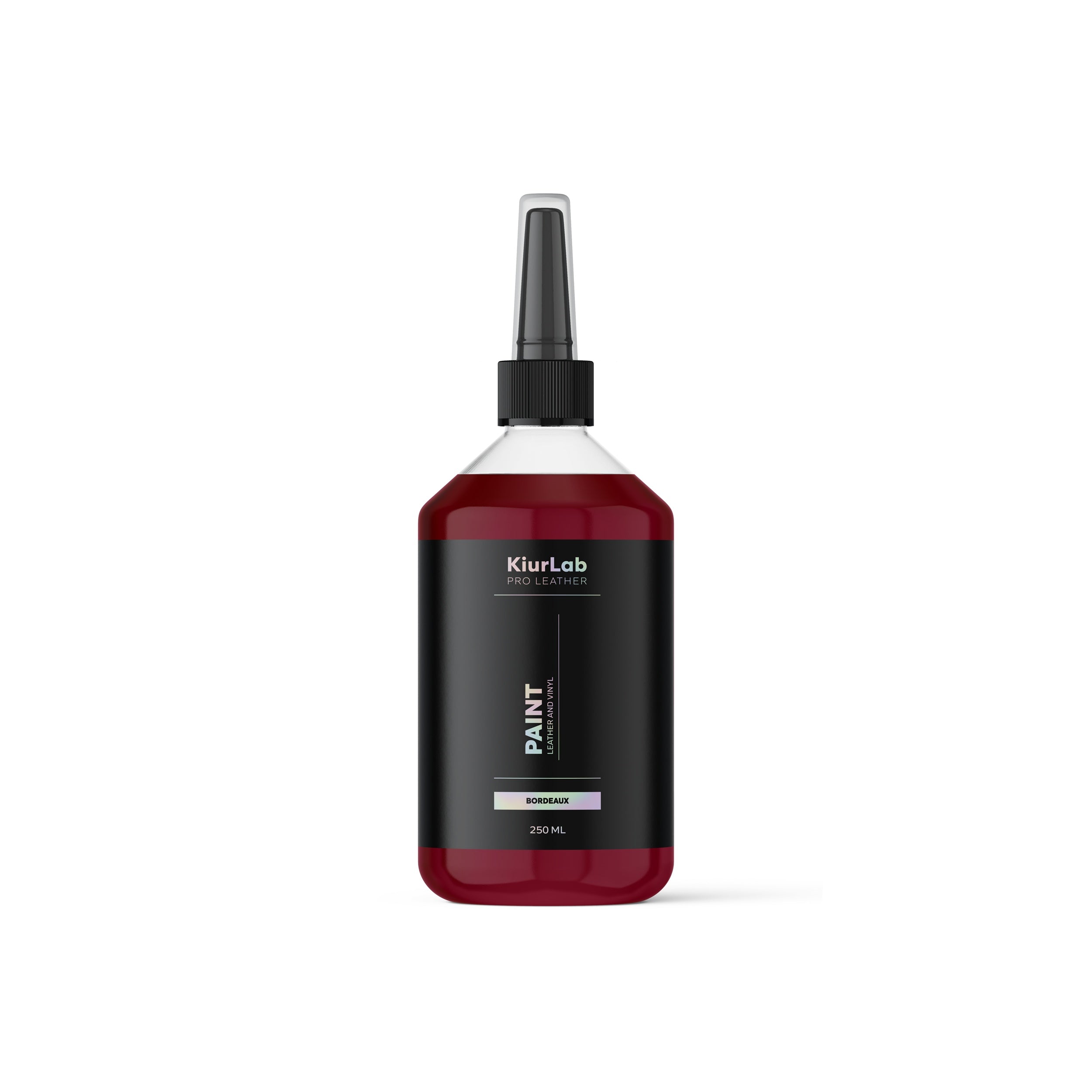 KiurLab Lederfarbe Bordeaux – 250 ml Flasche