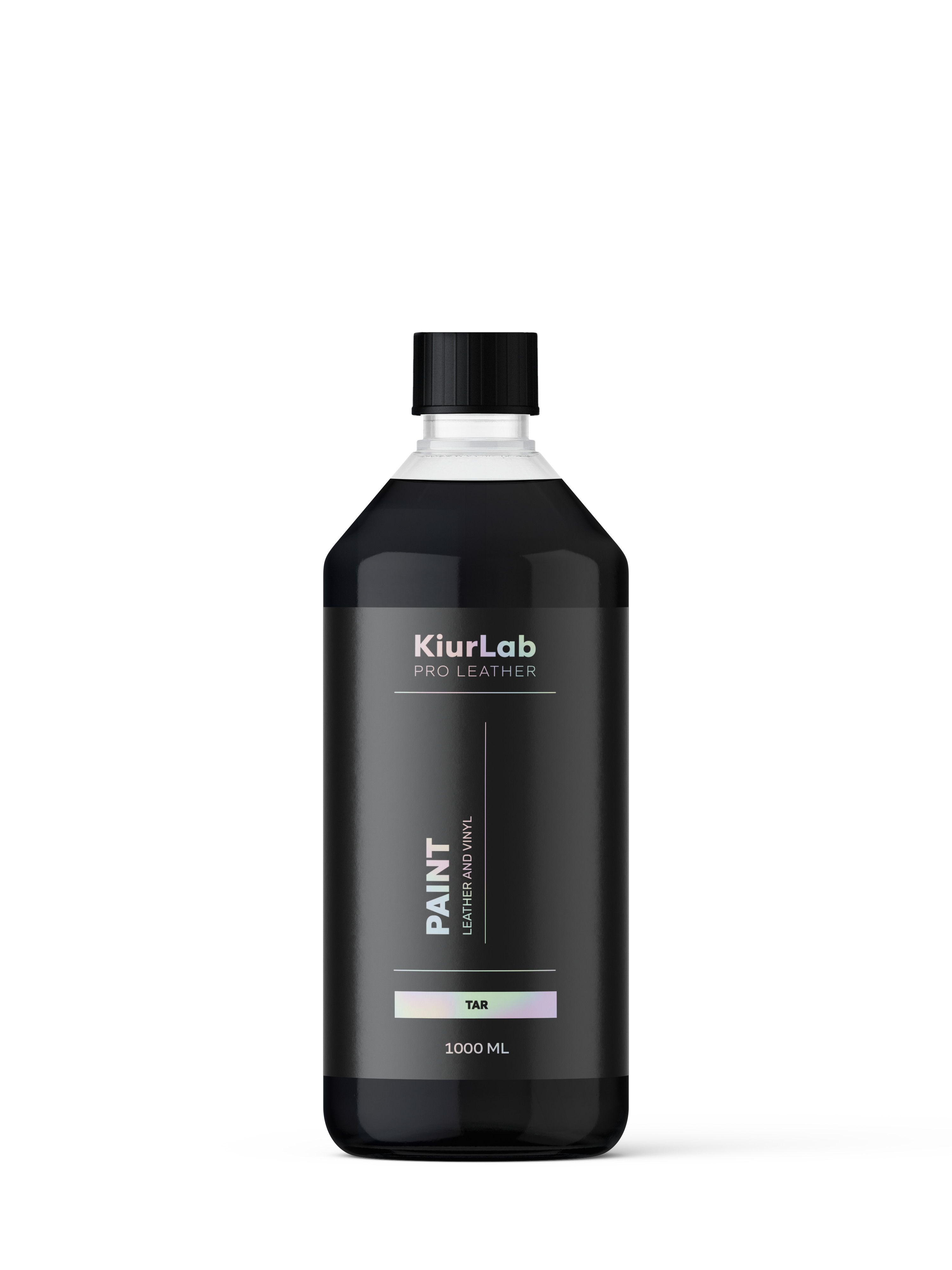 KiurLab Lederfarbe Teer – 1 Liter Flasche
