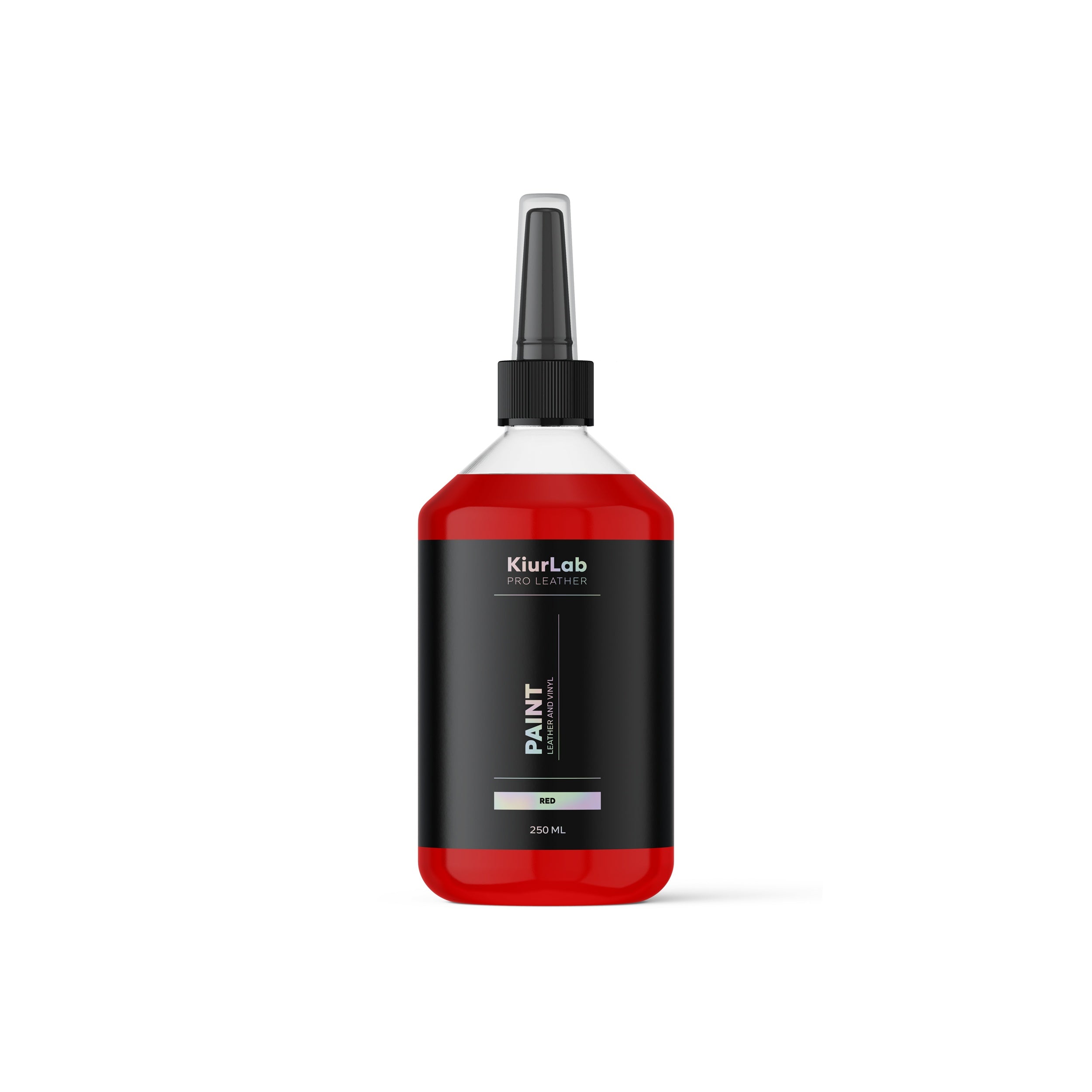 KiurLab Lederfarbe Rot – 250 ml Flasche