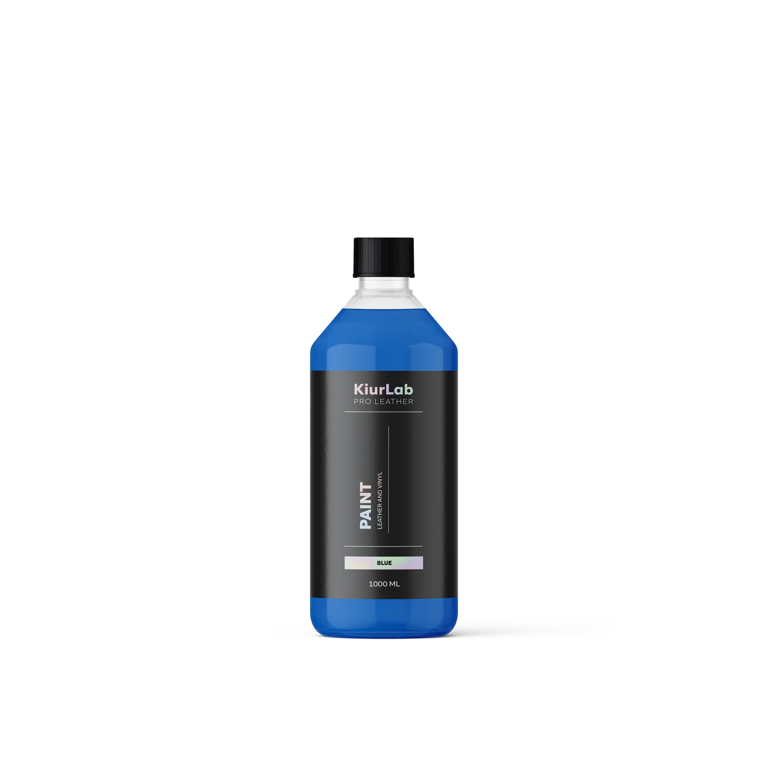 KiurLab Lederfarbe Blau – 1 Liter Flasche