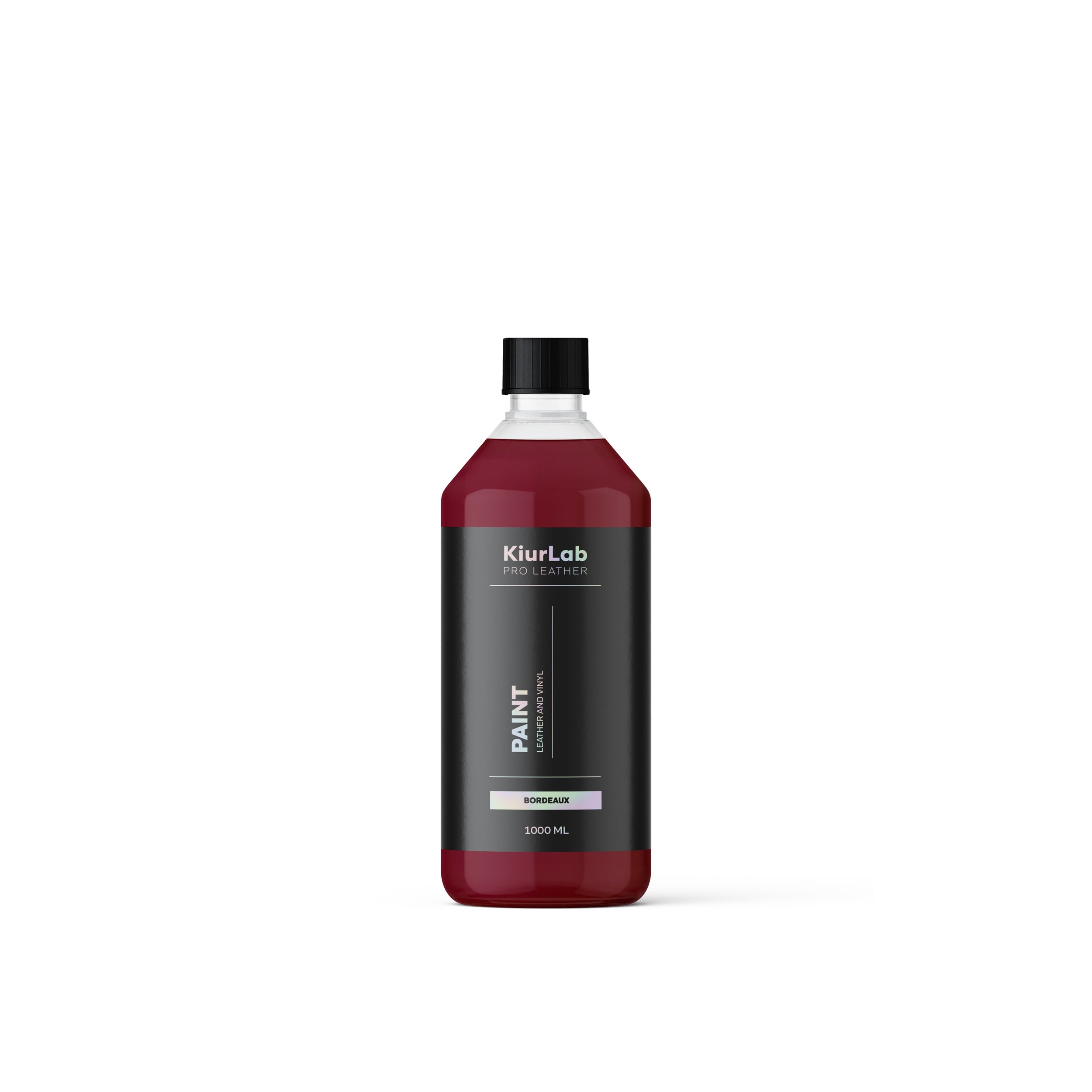 KiurLab Lederfarbe Bordeaux – 1 Liter Flasche