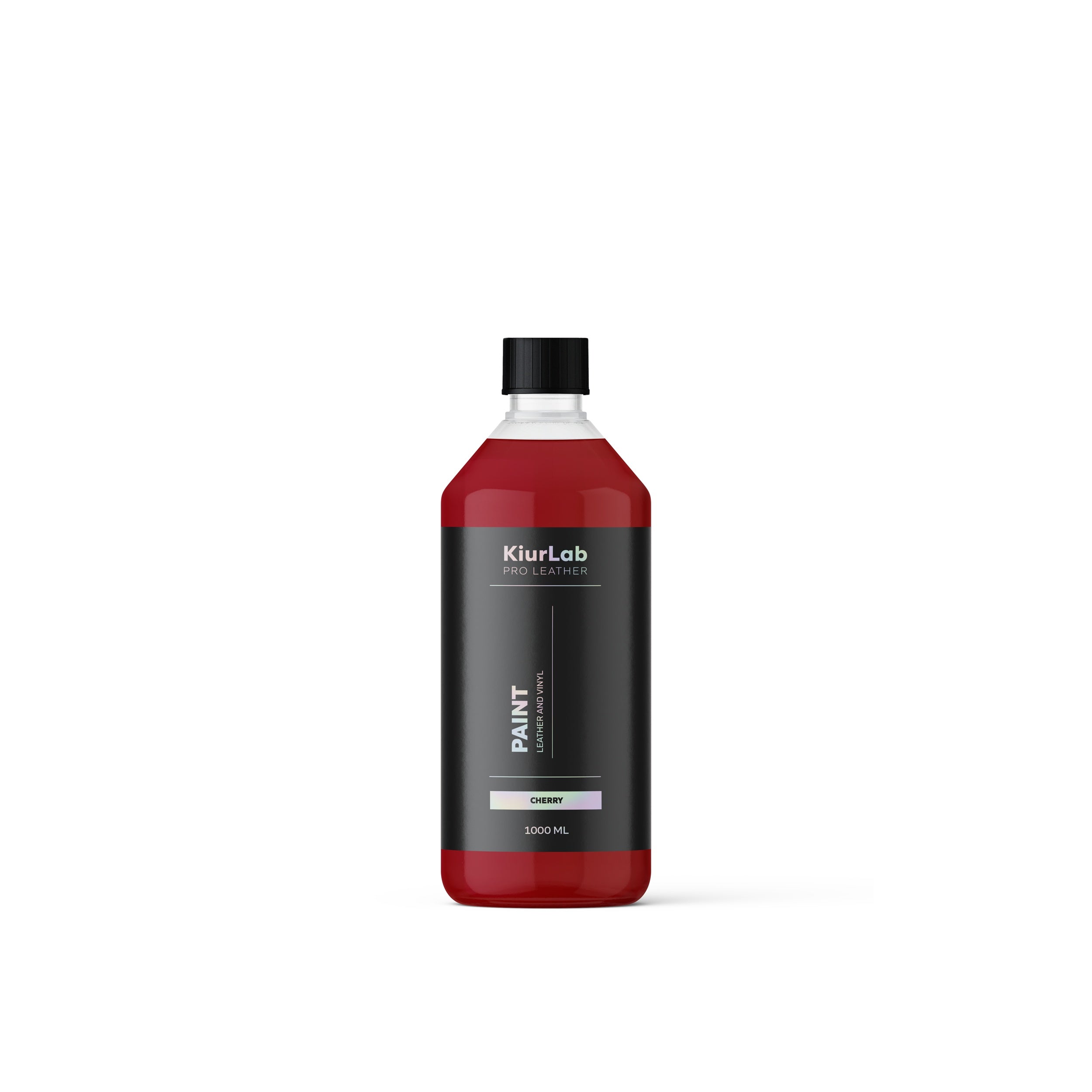 KiurLab Lederfarbe Cherry Red – 1 Liter Flasche