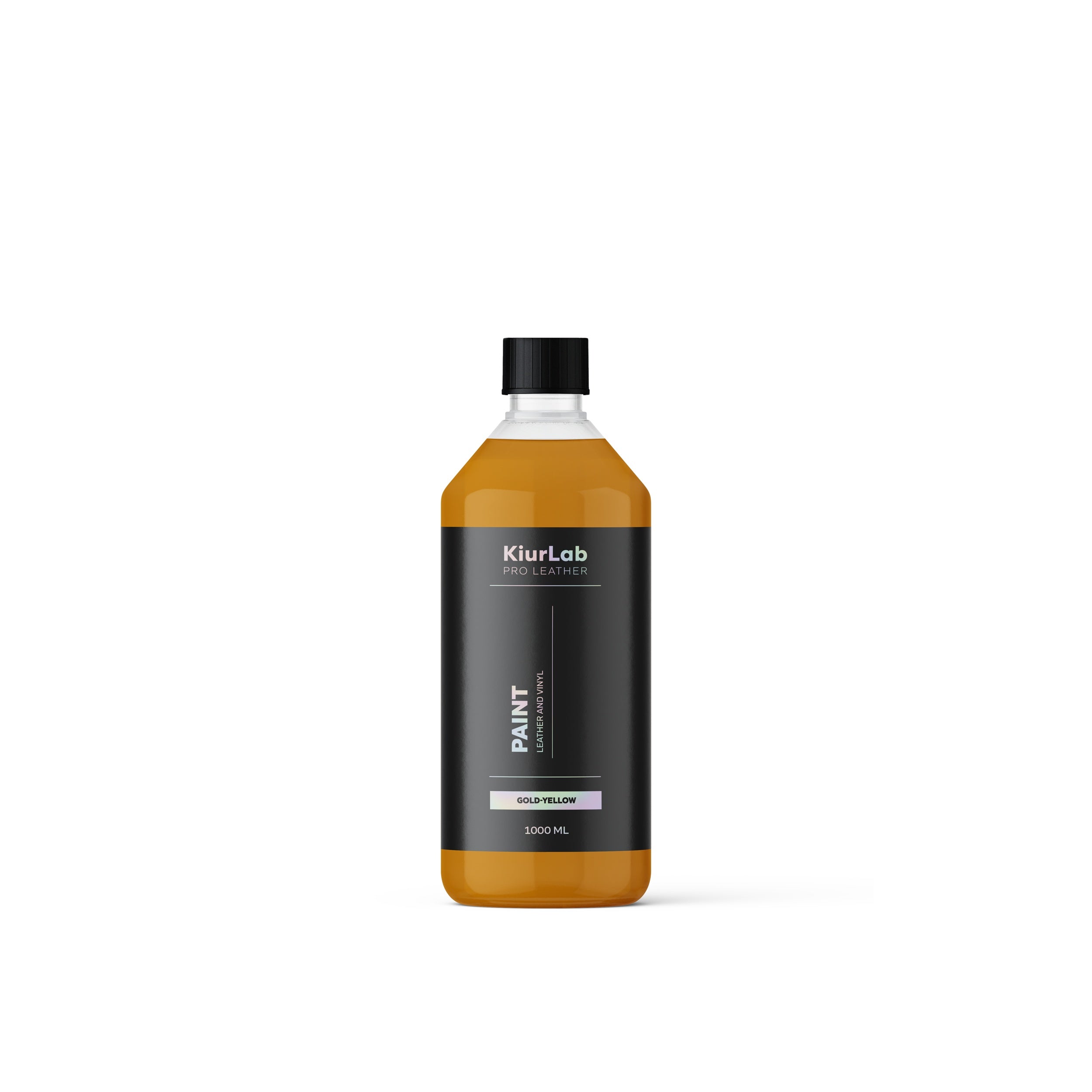 KiurLab Lederfarbe Gold Yellow – 1 Liter Flasche